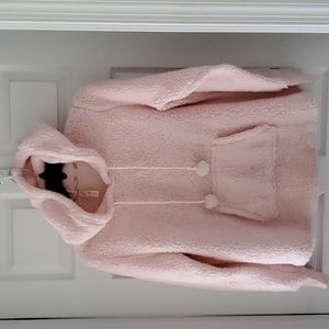 Xhilaration sleepwear/loungewear fleece hooded pullover. XL. Pink.